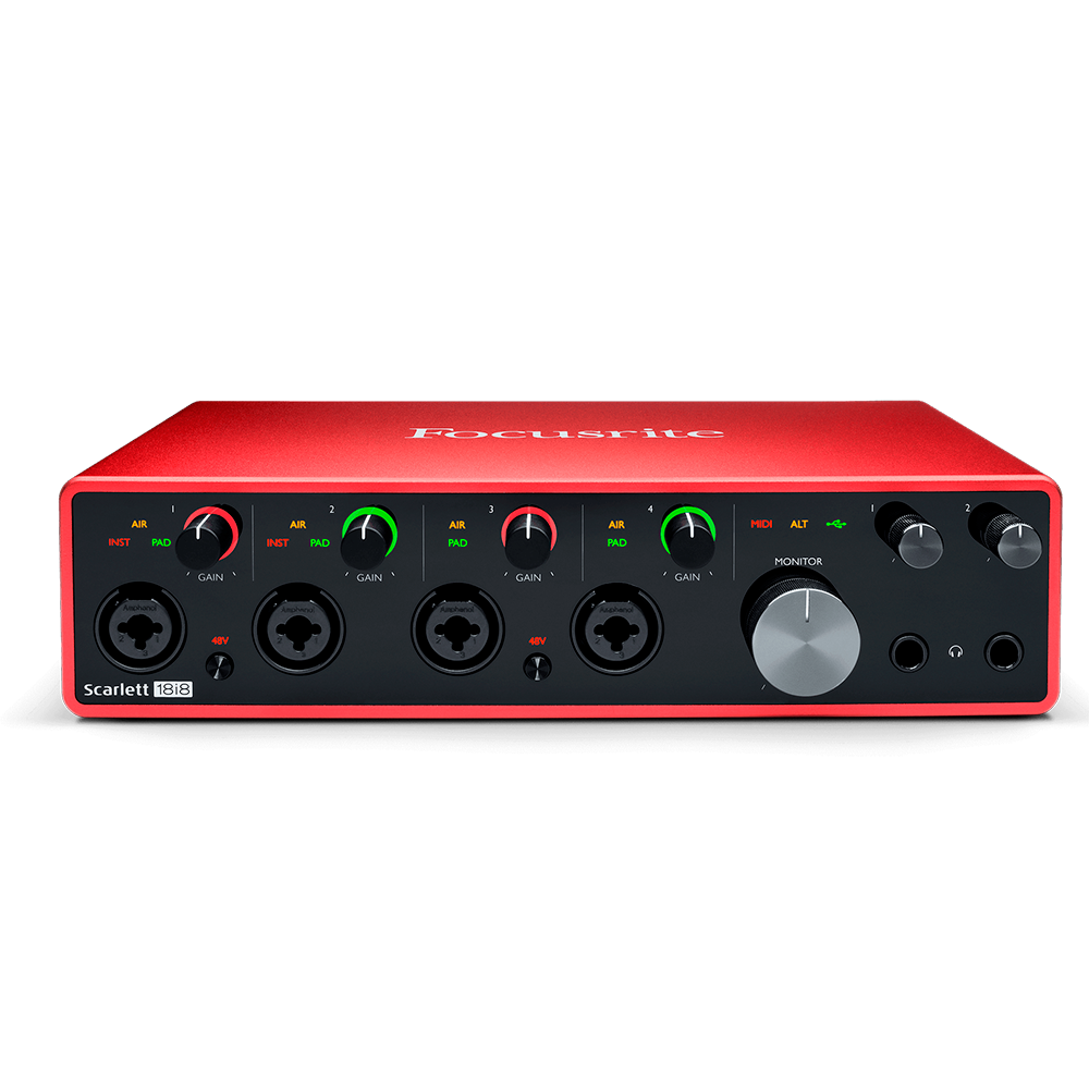 Focusrite Scarlett 18i8, 3rd generation